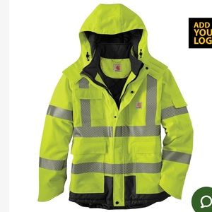 Carhartt ANSI Class 3 Sherwood Hi-Vis Jacket